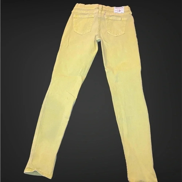 True Religion skinny jeans yellow - Picture 3 of 6